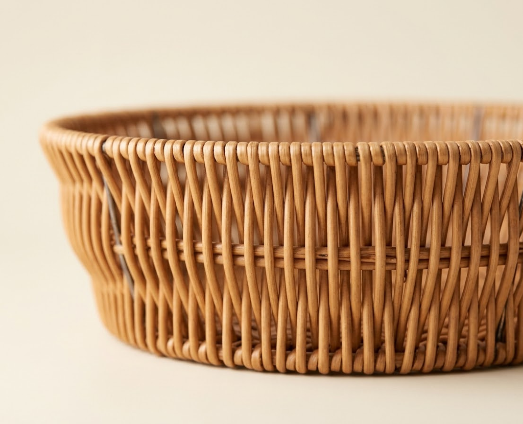 Cesta Mimbre Circular