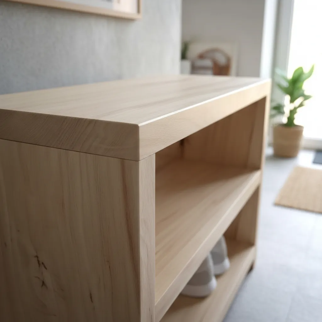 Zapatera Pocket en Madera de Álamo