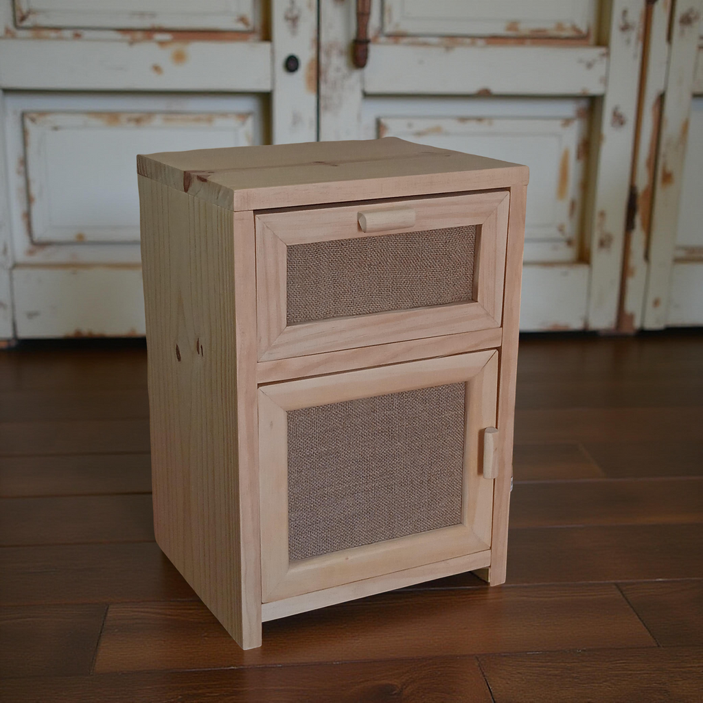 Mesa de Luz Pocket con Puerta