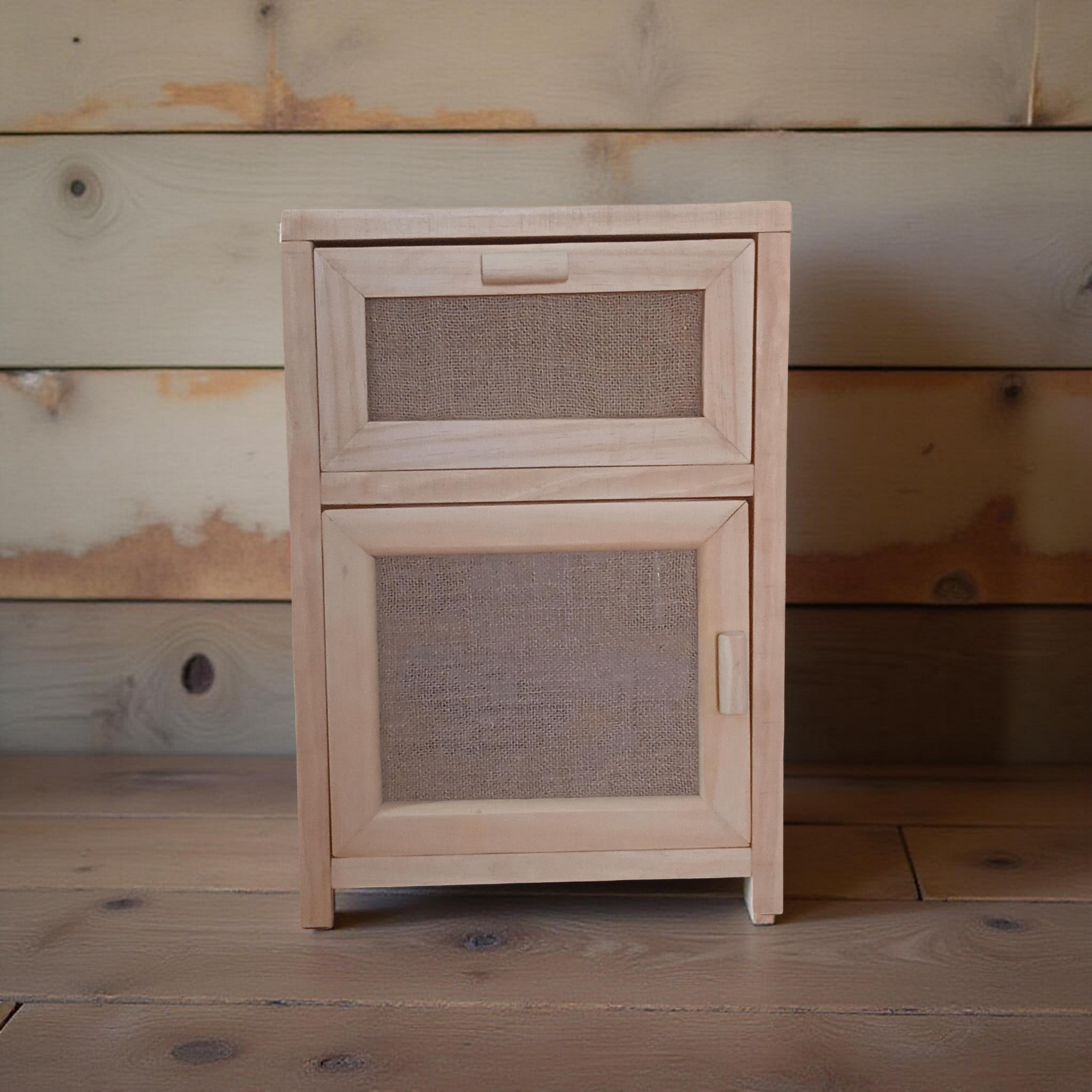 Mesa de Luz Pocket con Puerta