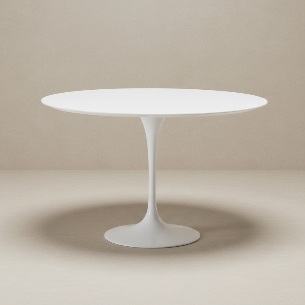 Mesa Tulip Circular Blanca