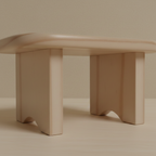 Taburete Minimal Rectangular