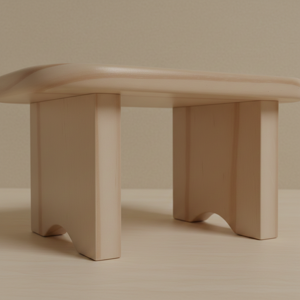 Taburete Minimal Rectangular
