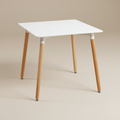 Mesa Milan Cuadrada Blanca