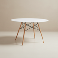 Mesa Eames Circular Blanca