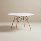 Mesa Eames Circular Blanca