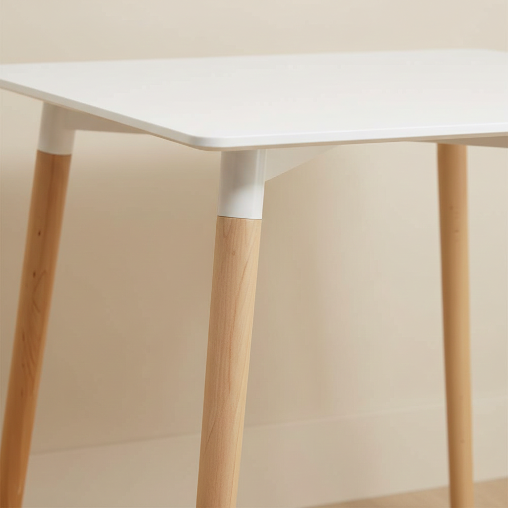 Mesa Milan Cuadrada Blanca